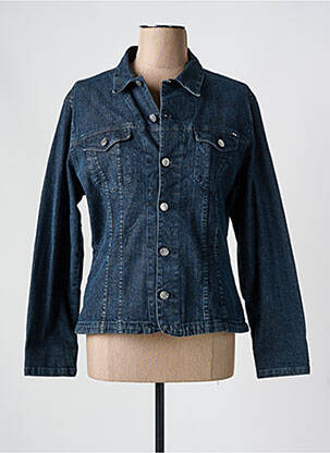 Veste casual poches bleu STK femme