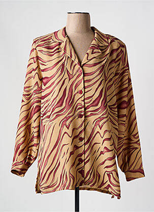 Veste casual epaulette rouge GRIFFON femme