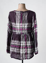 Tunique manches longues violet SETRAK pour femme seconde vue