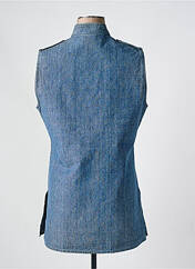 Tunique sans manche bleu SETRAK pour femme seconde vue