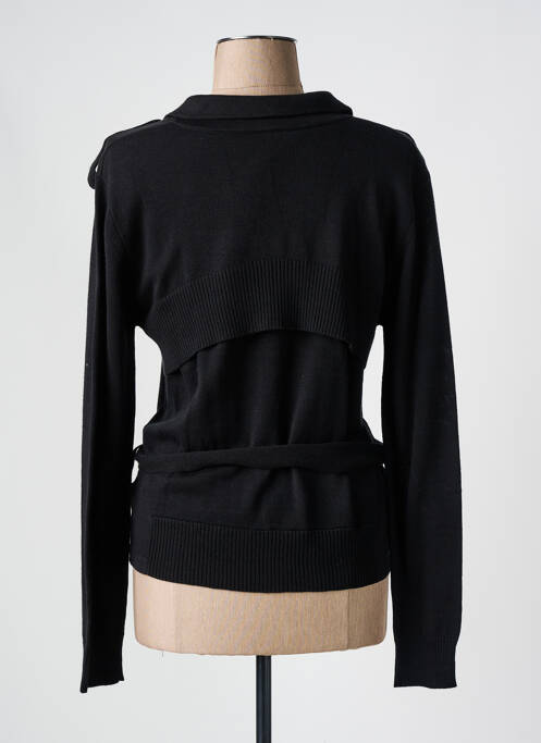 Gilet manches longues noir SETRAK pour femme