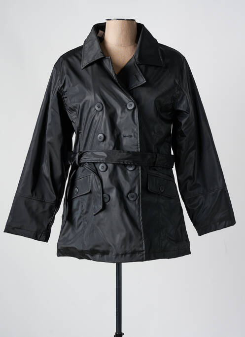 Imperméable noir LUCCHINI pour femme