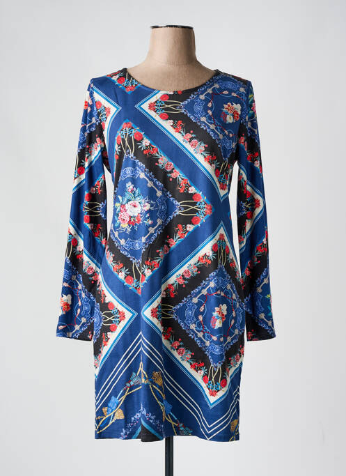 Robe courte bleu 101 IDEES pour femme