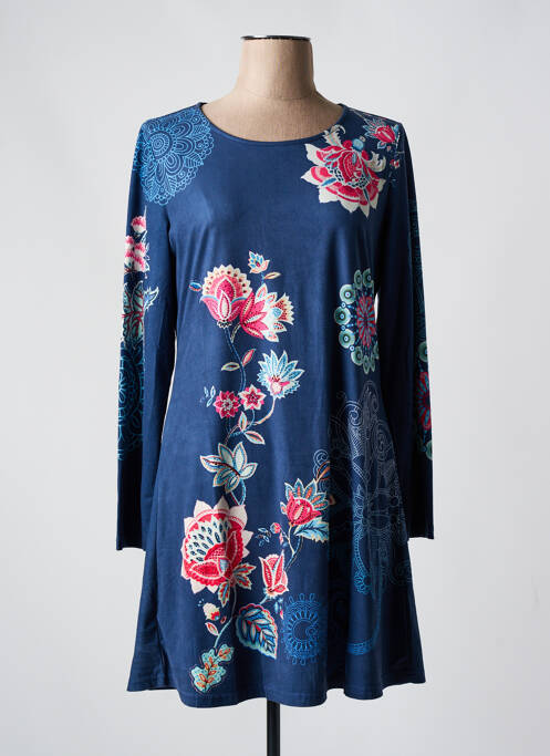 Robe courte bleu 101 IDEES pour femme