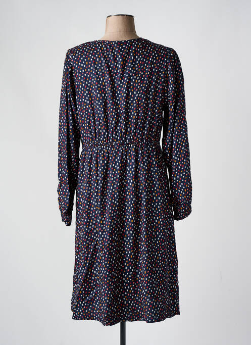 Robe mi-longue bleu ELLE EST OU LA MER pour femme