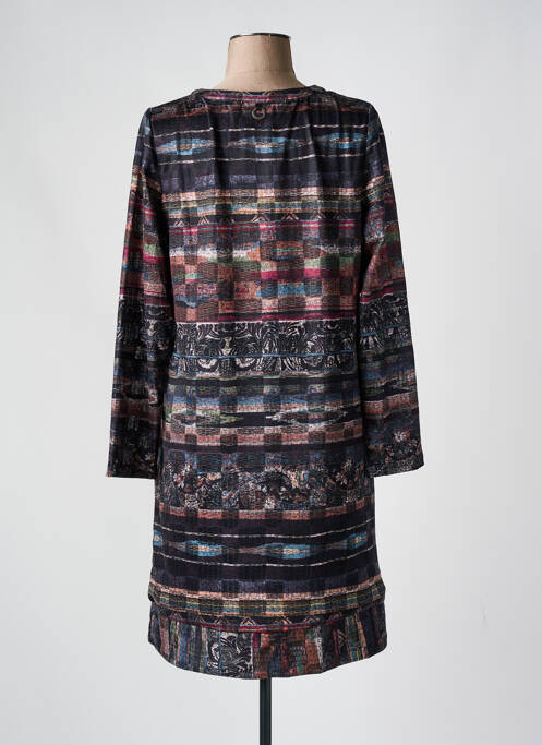 Robe mi-longue noir SOGGO pour femme