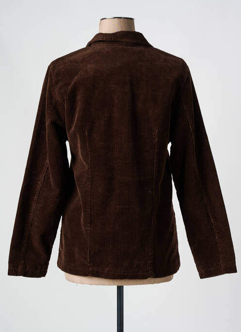 Veste casual marron STK pour femme