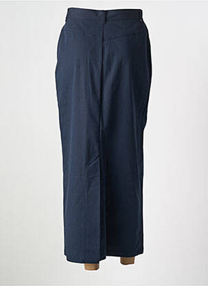 Jupe longue coupe droite bleu ATLANTA femme