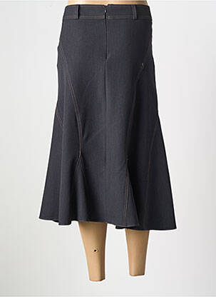 Jupe longue fermeture zippée au dos gris BAK !! NANA femme
