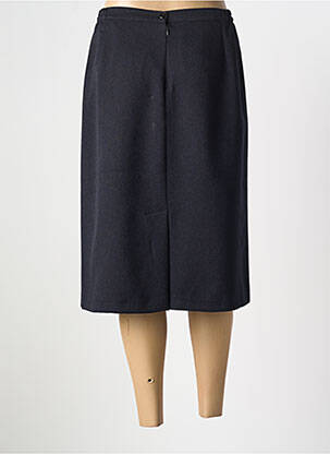 Jupe mi-longue coupe droite noir ATLANTA femme