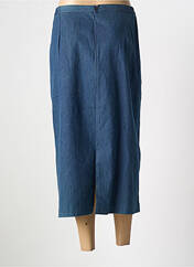 Jupe longue bleu FRANCE RIVOIRE pour femme seconde vue