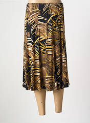 Jupe longue jaune ATLANTA pour femme seconde vue