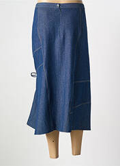 Jupe mi-longue bleu CLAUDE DE SAIVRE pour femme seconde vue