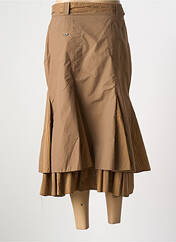 Jupe mi-longue marron COTE ANGLAISE pour femme seconde vue