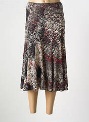 Jupe mi-longue noir MODISSIMO pour femme seconde vue