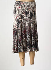 Jupe mi-longue noir MODISSIMO pour femme seconde vue