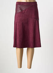 Jupe mi-longue violet HALOGENE pour femme seconde vue