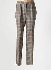 Pantalon slim marron GRIFFON pour femme seconde vue