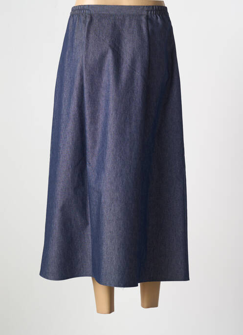 Jupe longue bleu GRIFFON pour femme
