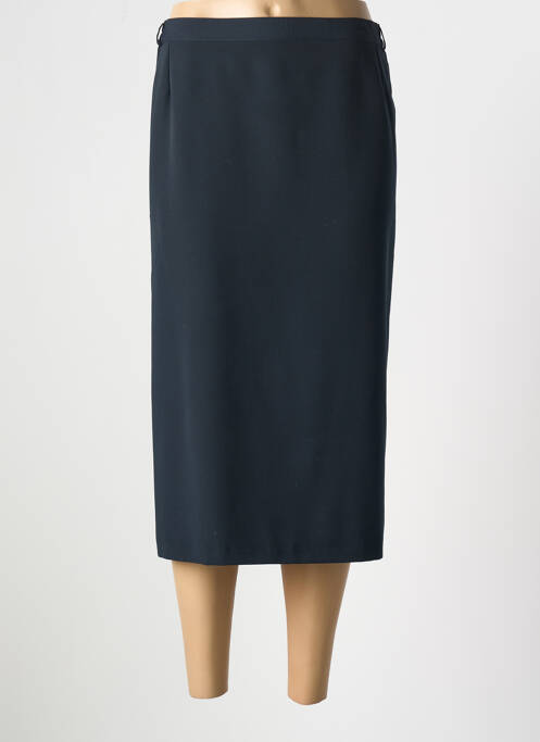 Jupe mi-longue bleu QUATTRO pour femme