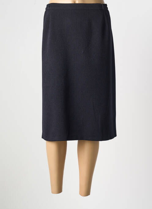 Jupe mi-longue noir ATLANTA pour femme