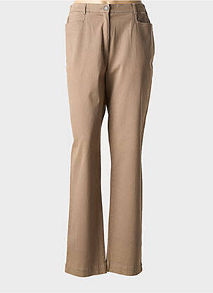 Pantalon flare stretch taille normale marron ARMOR LUX femme
