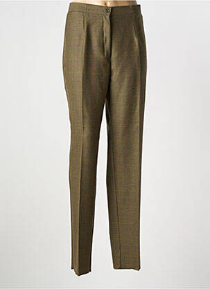 Pantalon slim taille normale taille normale vert GRIFFON femme
