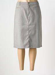 Jupe mi-longue stretch gris STK femme