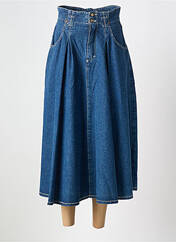 Jupe longue bleu SETRAK pour femme seconde vue