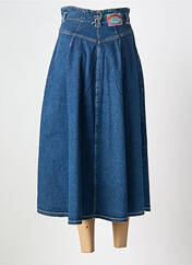 Jupe longue bleu SETRAK pour femme seconde vue