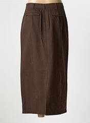 Jupe longue marron STK pour femme seconde vue