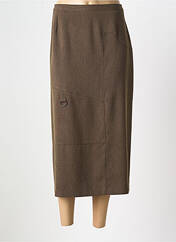 Jupe longue vert FRANCE RIVOIRE pour femme seconde vue