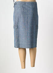 Jupe mi-longue bleu STK pour femme seconde vue