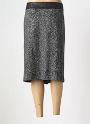 Jupe mi-longue gris GEVANA pour femme seconde vue