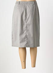 Jupe mi-longue gris STK pour femme seconde vue