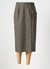 Jupe mi-longue noir FRANCE RIVOIRE pour femme seconde vue