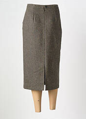 Jupe mi-longue noir FRANCE RIVOIRE pour femme seconde vue