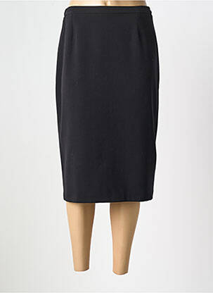 Jupe mi-longue noir GUY DUBOUIS pour femme