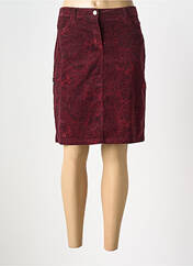 Jupe mi-longue rouge THALASSA pour femme seconde vue