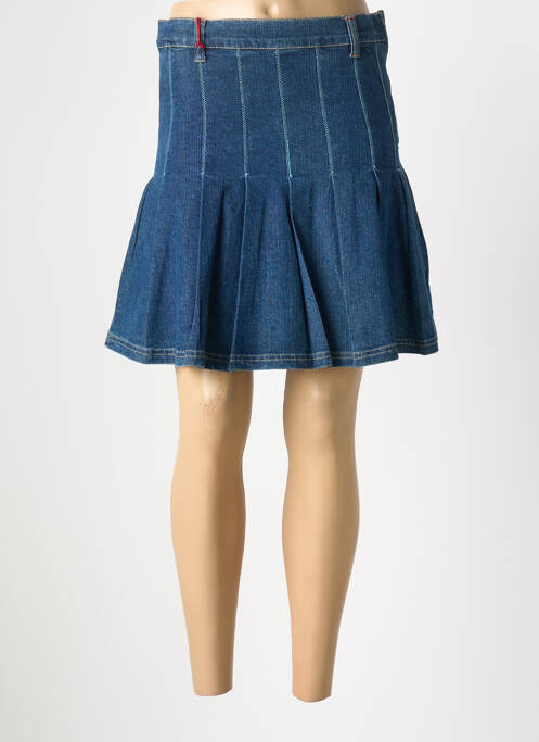 Jupe courte bleu STK pour femme