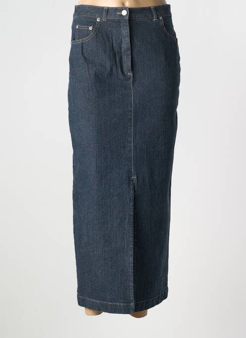 Jupe longue bleu LUCCHINI pour femme