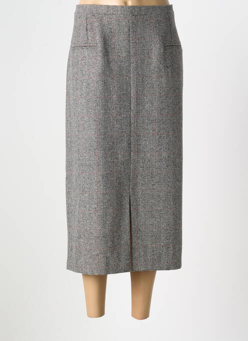 Jupe longue gris FRANCE RIVOIRE pour femme