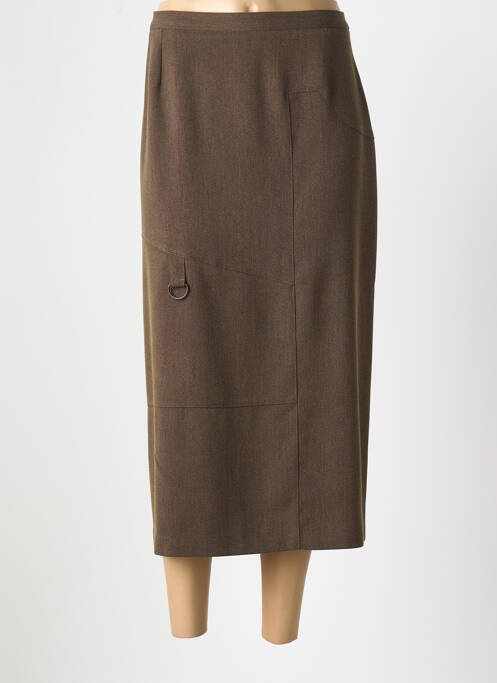 Jupe longue vert FRANCE RIVOIRE pour femme