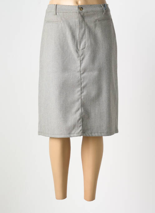 Jupe mi-longue gris STK pour femme