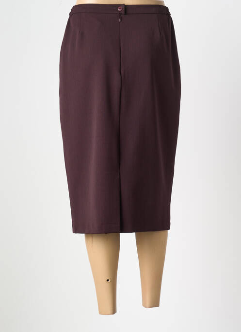 Jupe mi-longue violet FRANCE RIVOIRE pour femme