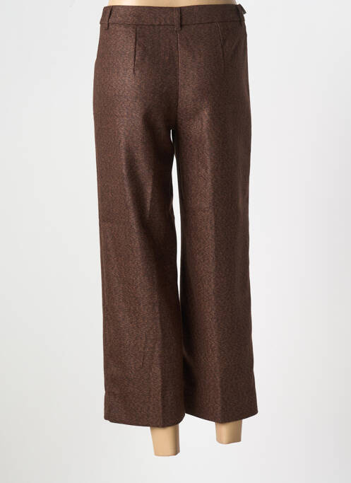 Pantalon 7/8 marron LUCCHINI pour femme