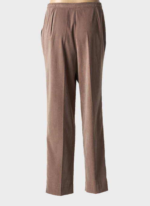 Pantalon droit vert FRANCE RIVOIRE pour femme