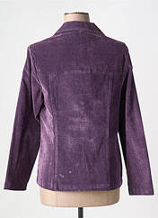 Veste casual violet LUCCHINI pour femme seconde vue