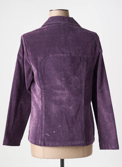 Veste casual poches violet LUCCHINI femme