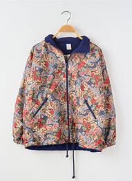 Blouson coupe droite bleu JUMP fille